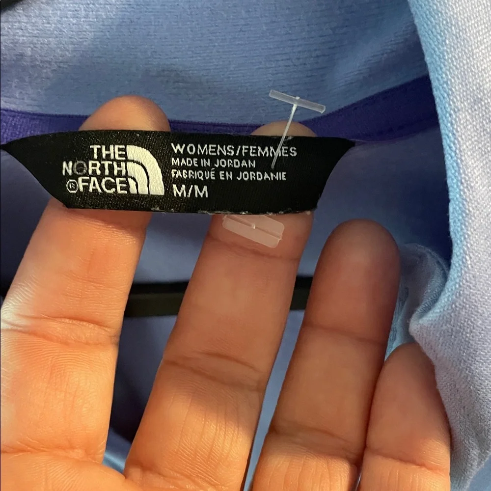 The North Face Lavender and Royal Blue Hoodie